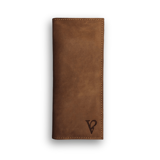 Sunlit Stretch - Long Leather Wallet