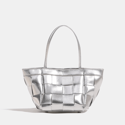 Lunar Weave Bucket Tote Bag