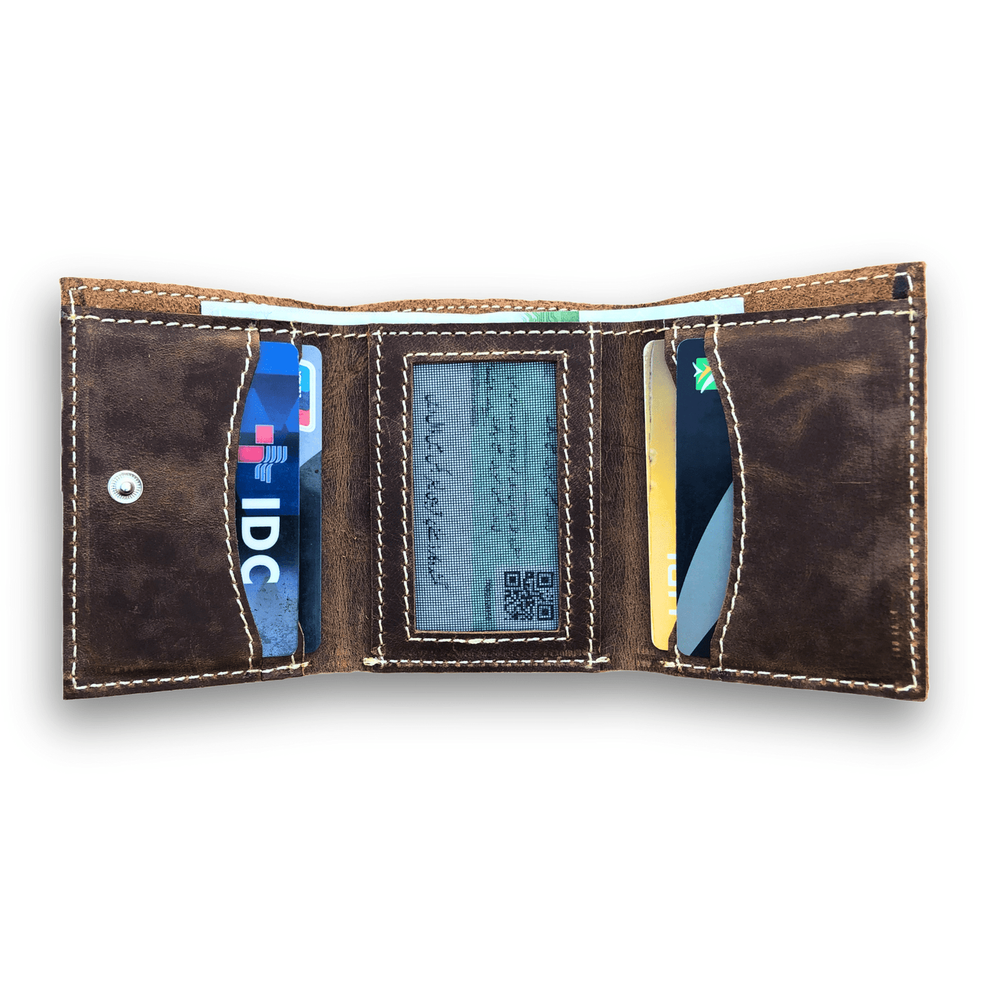 Rustic 1.0 - Trifold Leather Wallet