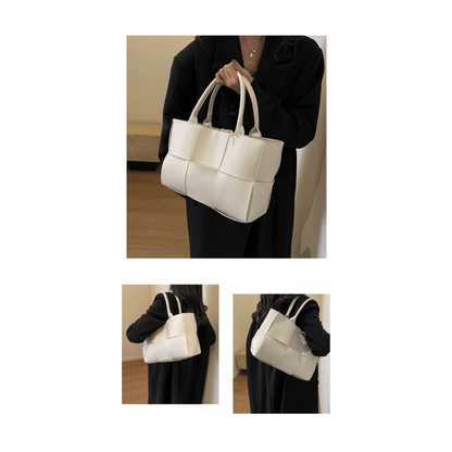 Woven Elegance Tote Bag