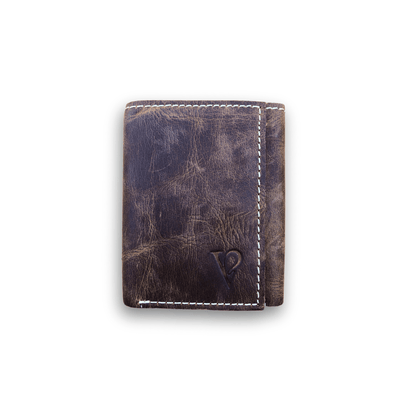 Rustic 1.0 - Trifold Leather Wallet