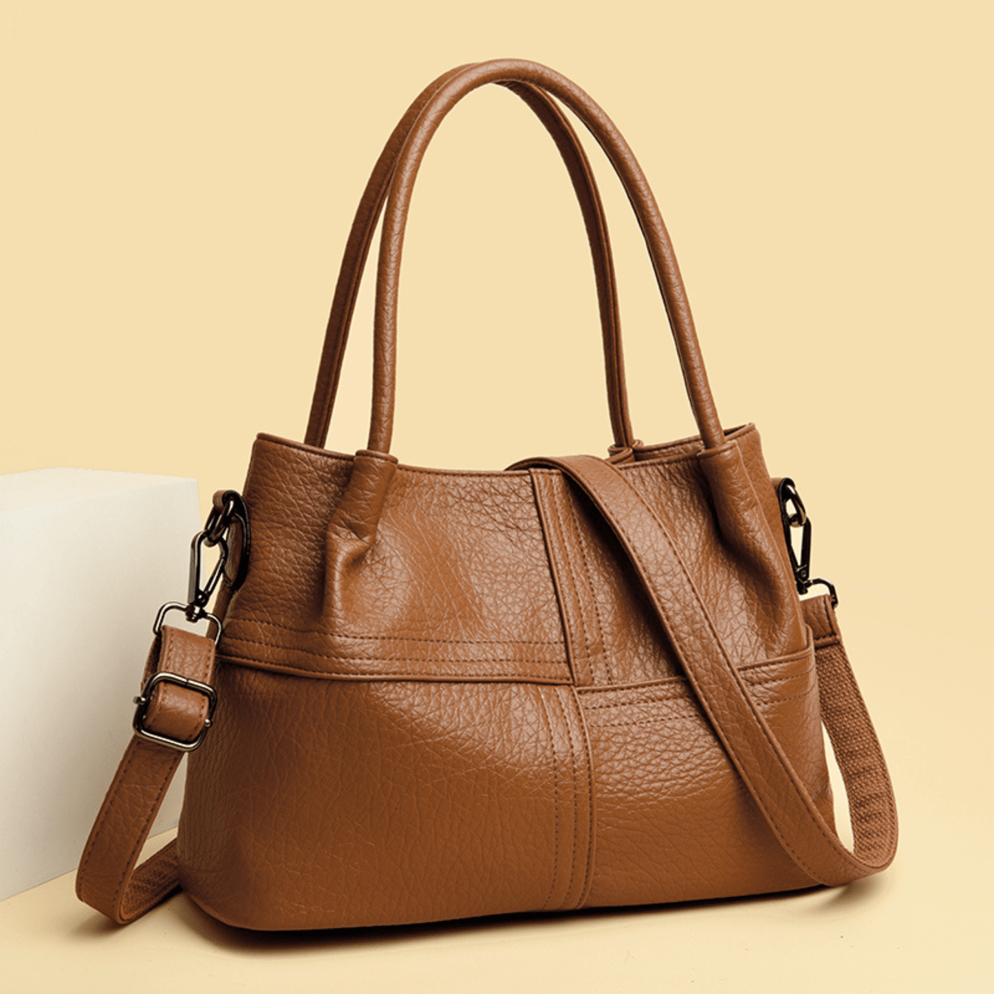 Mocha Luxe Women Crossbody Handbag