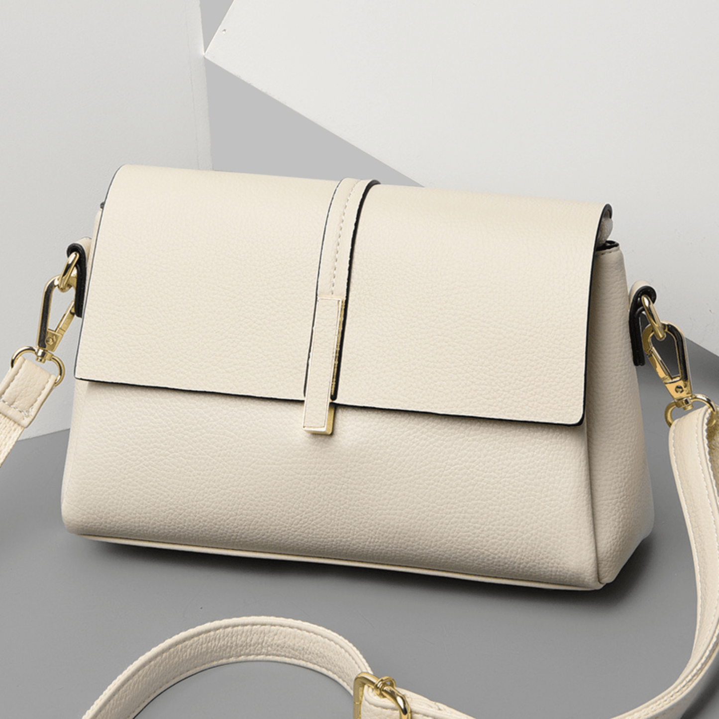 Ivory Grace Crossbody Handbag