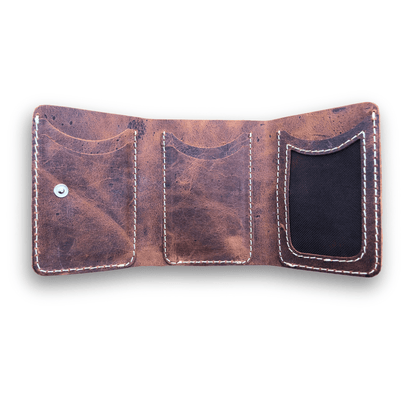 Rustic 2.0 - Trifold Leather Wallet