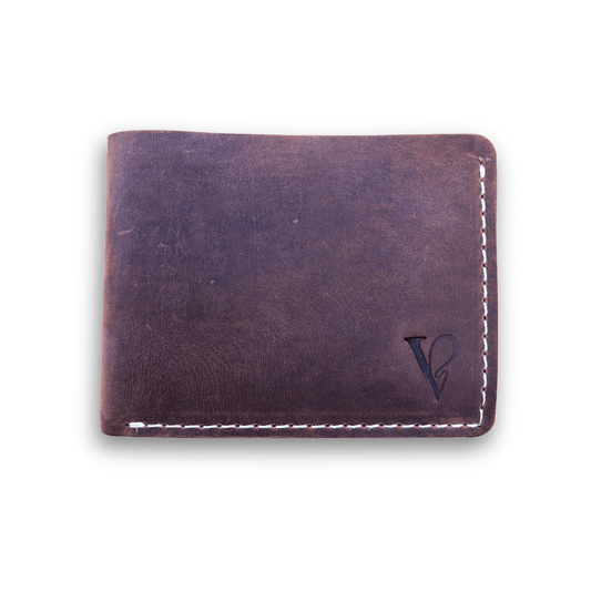 Sandstone Classic 2.0 - Minimalist Bifold Leather Wallet