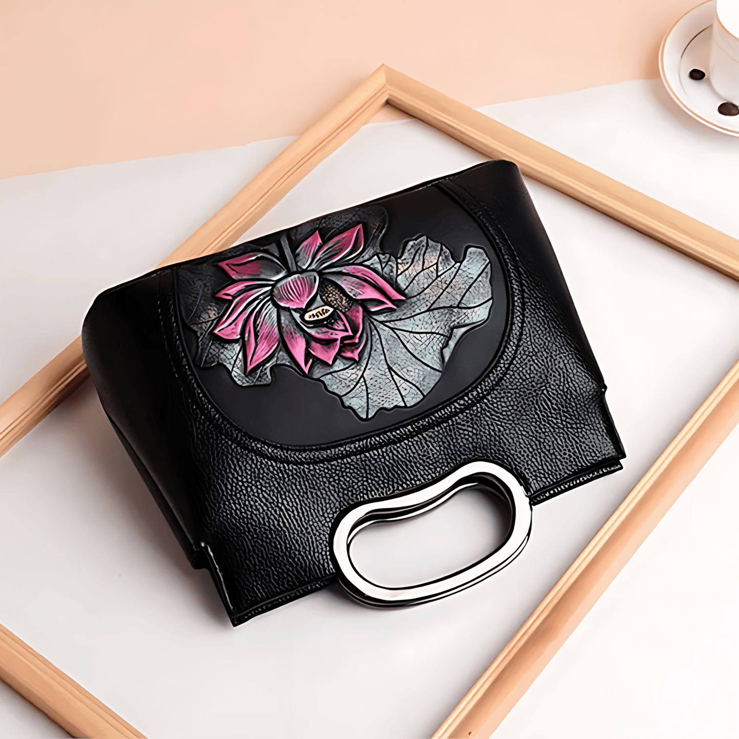 Midnight Blossom Women Bag