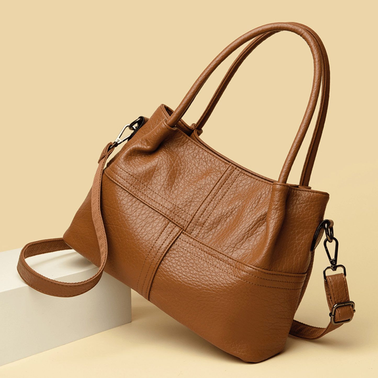 Mocha Luxe Women Crossbody Handbag