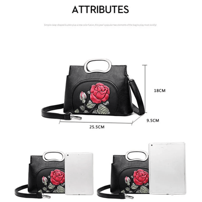 Midnight Blossom Women Bag