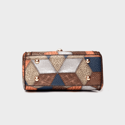 Chic Mosaic Women Crossbody Handbag