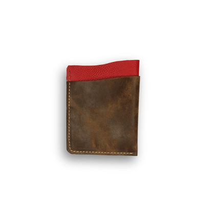 Cherry Wrap - Leather Card Holder