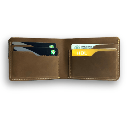 Sandstone Classic - Minimalist Bifold Wallet